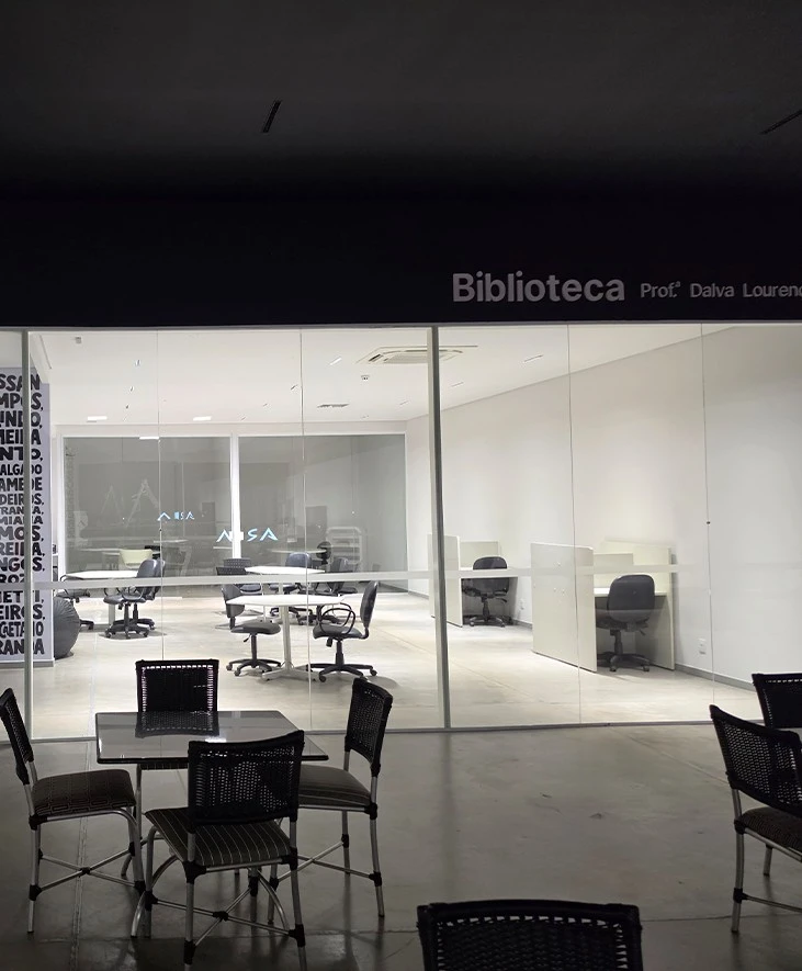 Faculdade aria biblioteca